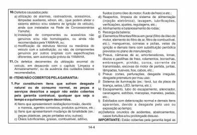 Panfleto Yamaha Página 136