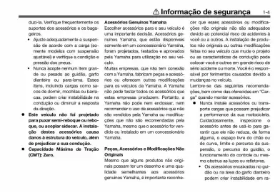 Panfleto Yamaha Página 11