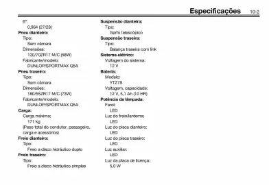Panfleto Yamaha Página 129