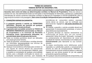 Panfleto Yamaha Página 144