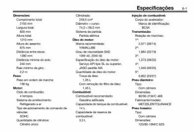 Panfleto Yamaha Página 91