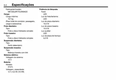 Panfleto Yamaha Página 92