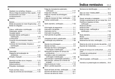 Panfleto Yamaha Página 85