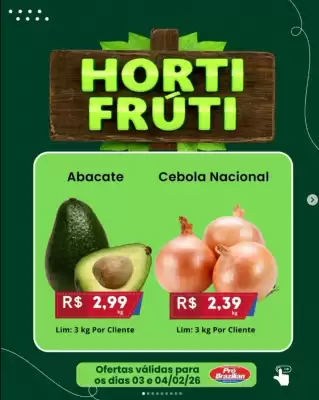 Catálogo Supermercados Pró Brazilian (válido até 4-02)