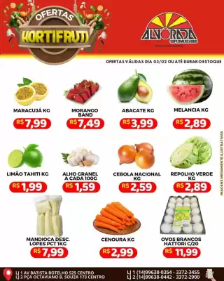 Catálogo Alvorada Supermercados (válido até 3-02)