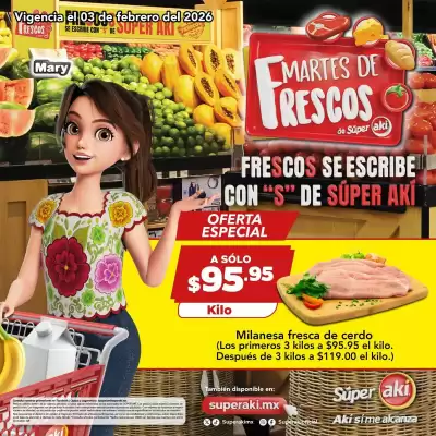 Folleto Super Aki (válido hasta 3-02)