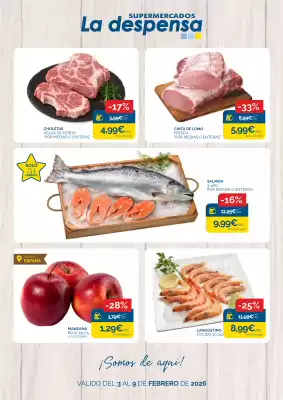 Folleto Supermercados La Despensa (válido hasta el 9-02)