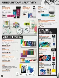 Eckersley's Art & Craft catalogue Page 8