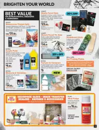 Eckersley's Art & Craft catalogue Page 9