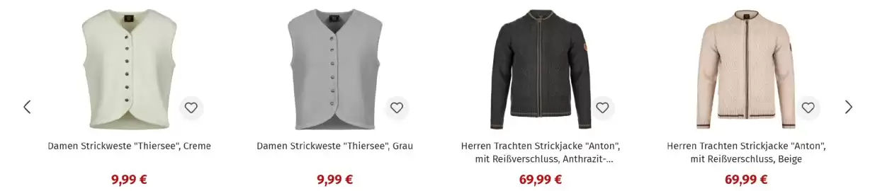 Zillertaler Trachtenwelt Flugblatt Seite 1