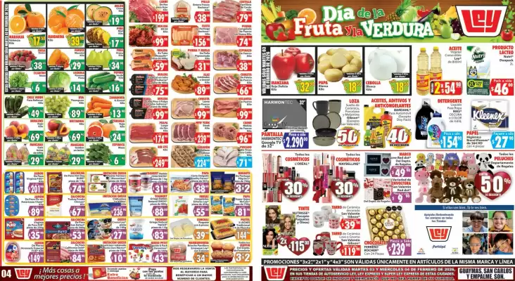 Folleto Casa Ley (válido hasta 4-02)