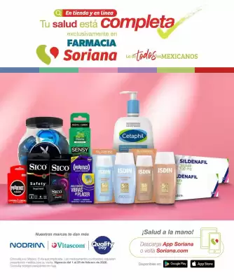 Catálogo Farmacia Soriana (válido hasta 28-02)