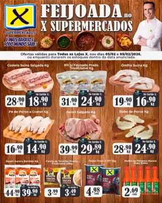 Folheto X Supermercados (válido até 5-02)