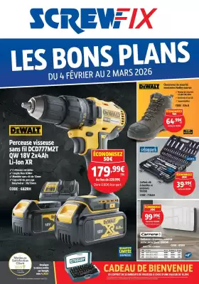 Catalogue Screwfix (valable jusqu'au 2-03)