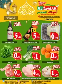 Al-Salam Supermarket flyer week 6 Page 1