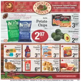 Country Grocer flyer week 6 Page 1