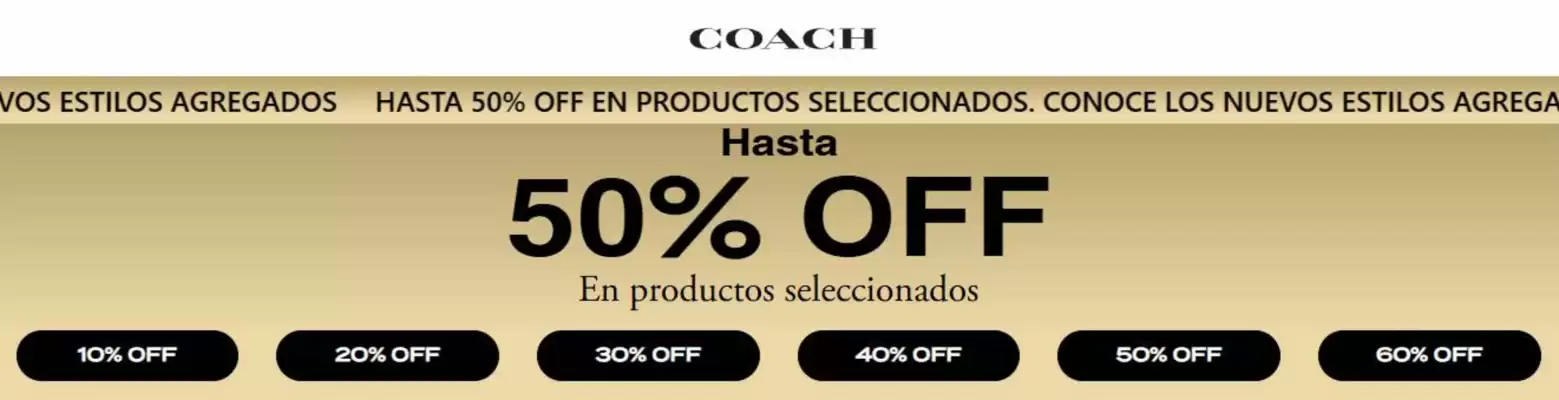 Catálogo Coach (válido hasta 13-02)