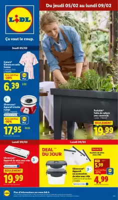Catalogue Lidl (valable jusqu'au 9-02)
