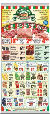 Marino's Supermarket weekly ad (valid until 5-02)