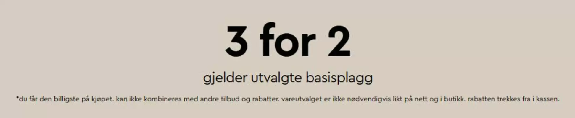 Gina Tricot kundeavis (gyldig til 15-02)