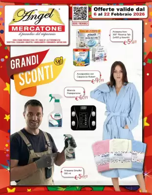 Volantino Angel Mercatone (valido fino al 22-02)