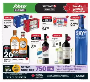 Sobeys Liquor flyer week 6 Page 1