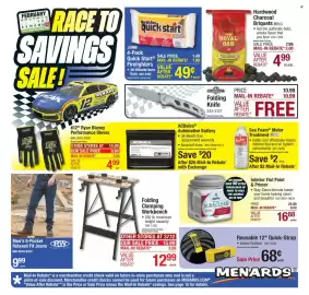 Menards weekly ad Page 1
