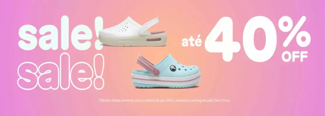 Catálogo Crocs (válido até 28-02)