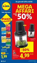 Volantino Lidl | MEGA AFFARI FINO AL 50% Pagina 1