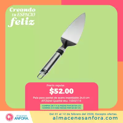 Catálogo Almacenes Anfora (válido hasta 12-02)