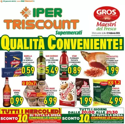 Volantino Iper Triscount (valido fino al 12-02)