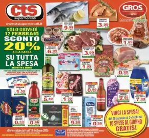 Volantino CTS Supermercati Pagina 1