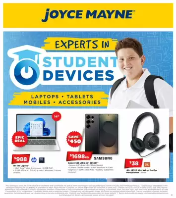 Joyce Mayne catalogue (valid until 28-02)