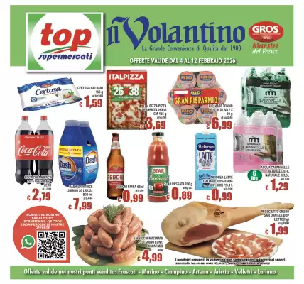 Volantino Top Supermercati (valido fino al 12-02)