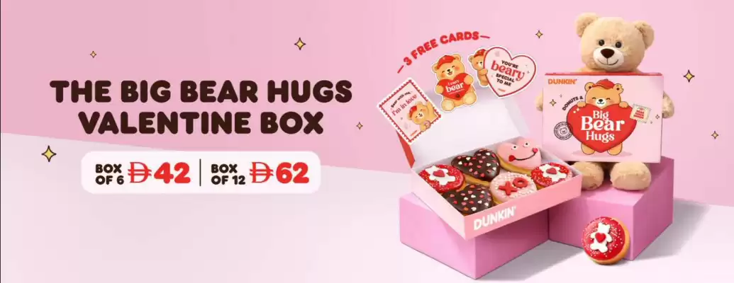 Dunkin Donuts catalogue (valid until 14-02)