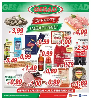 Volantino Gesad Supermercati (valido fino al 12-02)