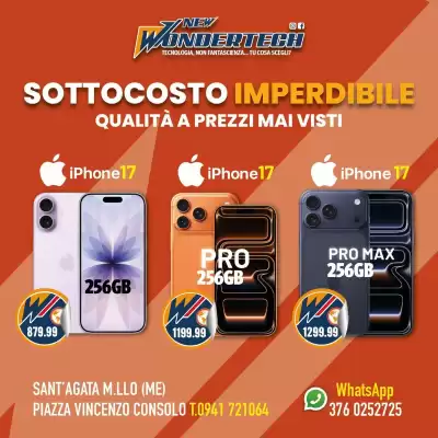 Volantino New Wondertech (valido fino al 10-02)