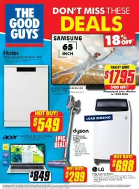 The Good Guys catalogue Page 1