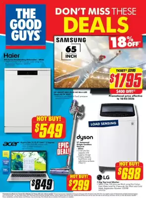 The Good Guys catalogue (valid until 11-02)