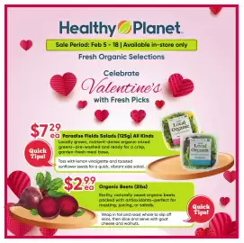 Healthy Planet flyer Page 1