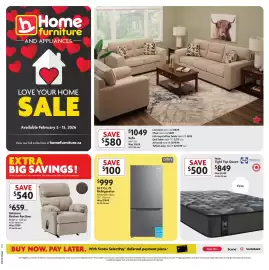 Home Furniture flyer Page 1