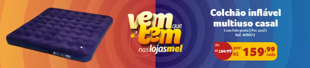 Folheto Lojas Mel semana 6 Página 1