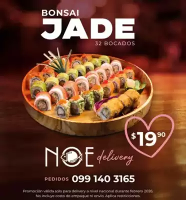 Catálogo Noe Sushi Bar (válido hasta 28-02)