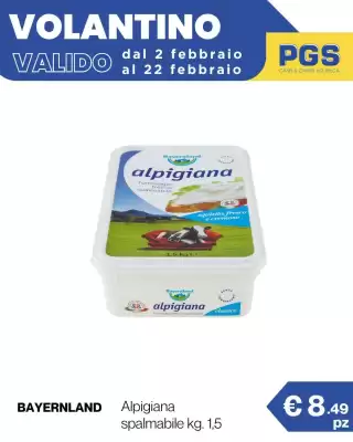 Volantino PGS Cash&Carry (valido fino al 22-02)