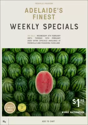 Adelaide's finest catalogue (valid until 10-02)