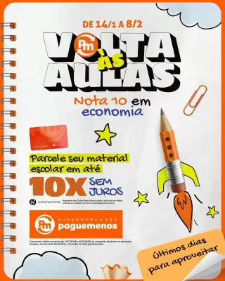 Catálogo Supermercados Pague Menos (válido até 8-02)