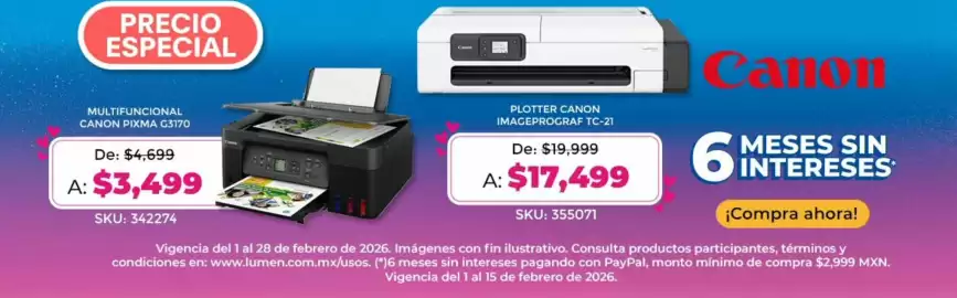 Catálogo Lumen Página 1