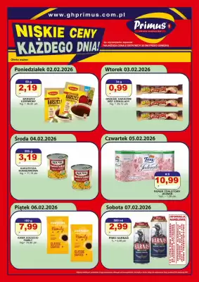 Primus gazetka (ważność do 7-02)