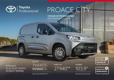 Toyota gazetka | Proace city Strona 1