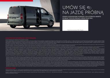 Toyota gazetka | Proace Verso electric Strona 26